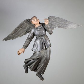 По композиции изображение имеет обратный перевод, а по характеру выполнения и материалу аналогично ДС-166, но крылья данного ангела подняты вверх почти по одну горизонталь.